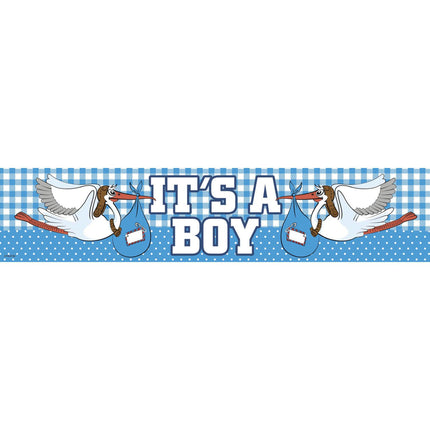 Bannière de naissance Garçon 2.6m