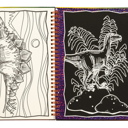 Livre de dessins de dinosaures