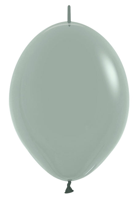 Ballons Pastel Crépuscule Laurier Vert 30cm 50pcs