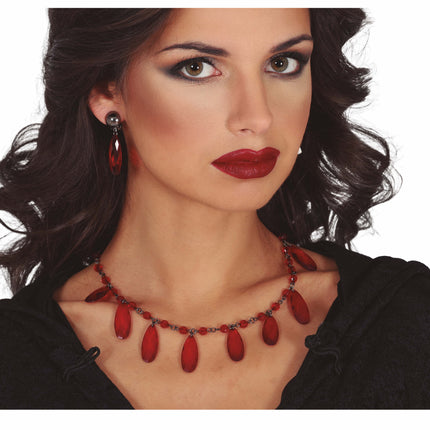 Rouge Ensemble d'accessoires Rubis