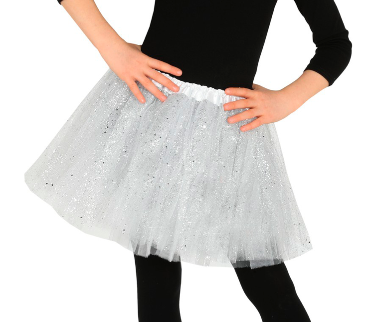 Tutu blanc enfant 31cm