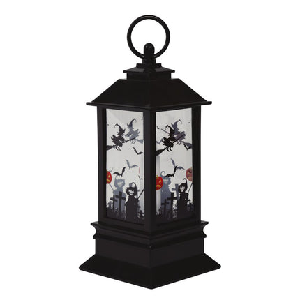 Bougie lanterne d'Halloween 18x9cm