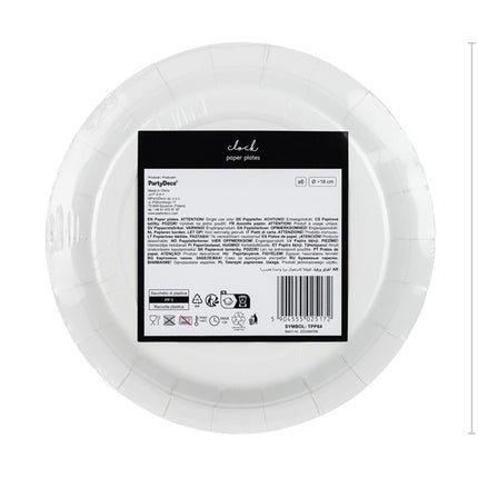 Signes de la veille du Nouvel An Horloge 6pcs