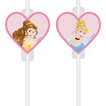 Paille Disney Princesse Dream 4pcs