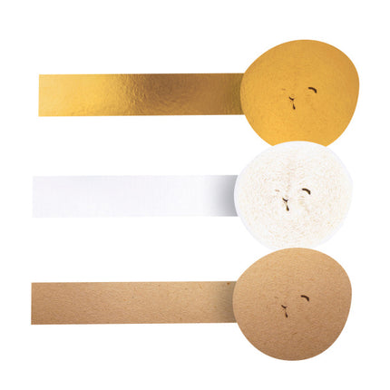 Papier crépon coloré 1m