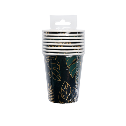 Gobelets à feuilles 250ml 8pcs