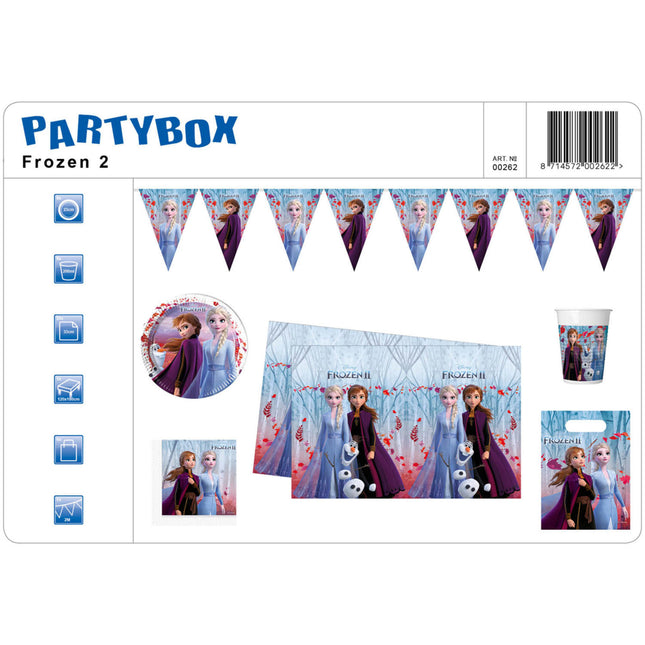 Frozen 2 Party pack 8 enfants