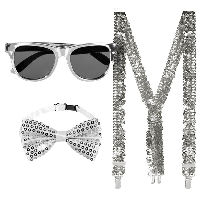 Ensemble d'accessoires en argent 3 pièces