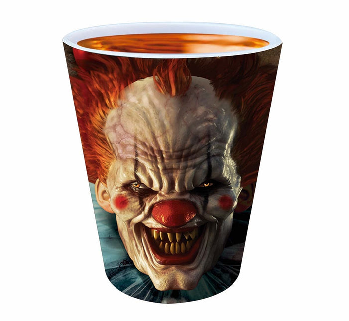 Verres à cocktail Halloween Clown 5cm 3pcs