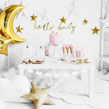 Assiettes Little Star Or 27cm 6pcs