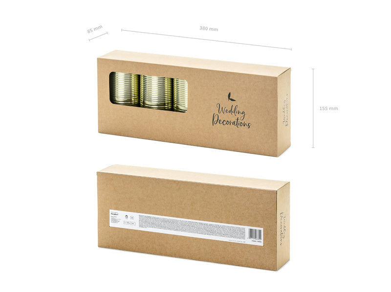 Boîtes de décoration 10cm 5pcs