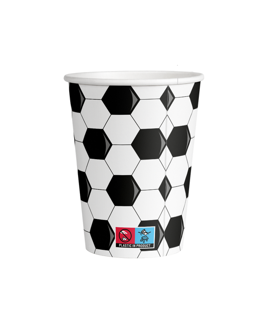 Coupes de football 9cm 8pcs