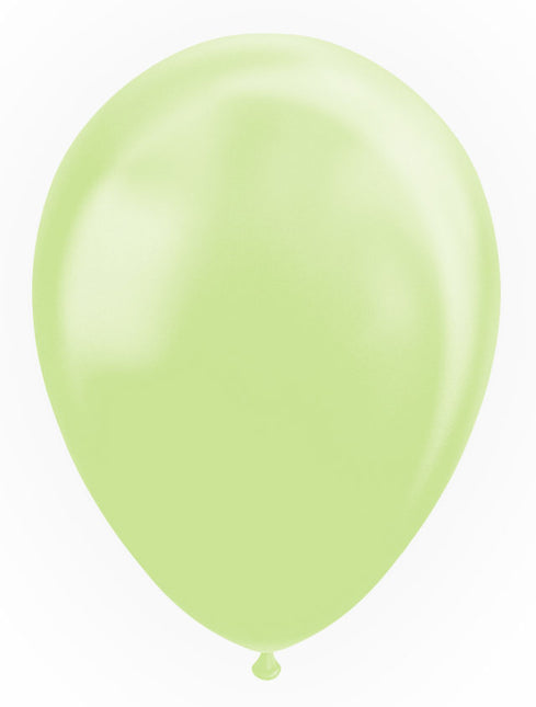 Ballons verts Pastel Macaron 30cm 25pcs