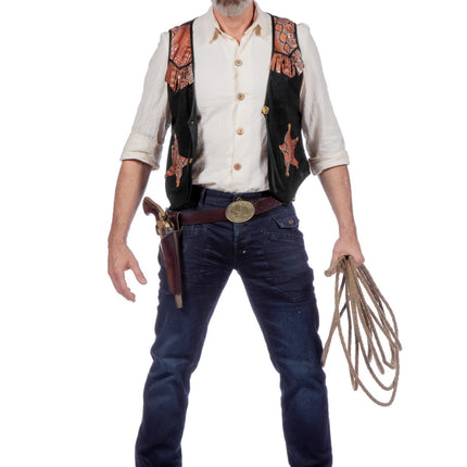 Gilet de cow-boy serpent