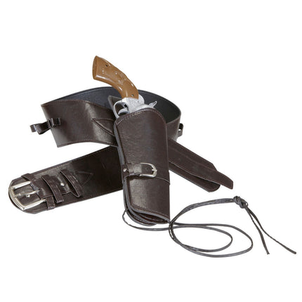 Holster marron avec ceinture