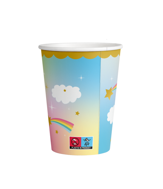 Gobelets Licorne 9cm 8pcs