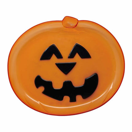 Assiette Halloween Citrouille 32cm
