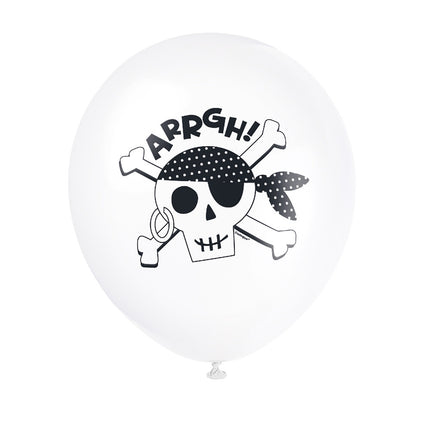 Ballons Pirate Arrgh 30cm 8pcs