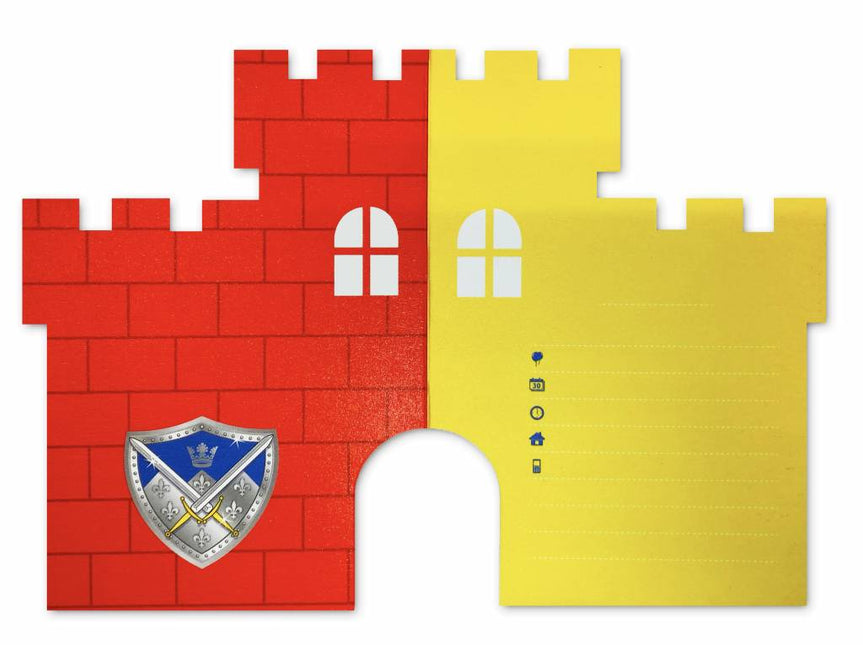 Invitations de chevalier 8pcs