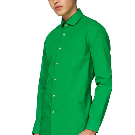 Chemise verte pour hommes <tc>OppoSuits</tc>