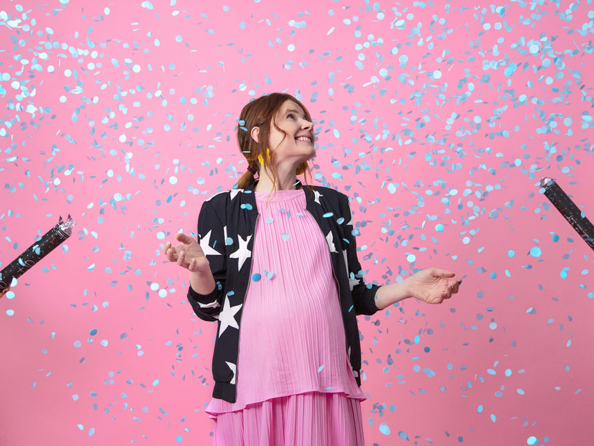 Confetti Cannon Gender Reveal Boy 60cm