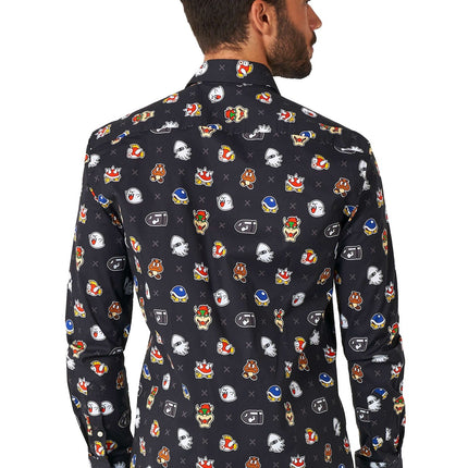 Chemise Super Mario Bad Guys Hommes <tc>OppoSuits</tc>