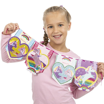 Peinture à la licorne et au diamant