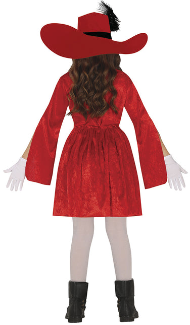 Costume de fille mousquetaire