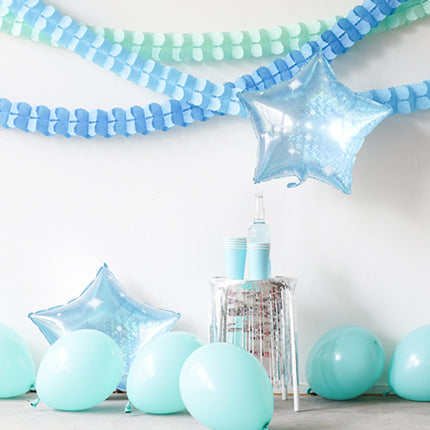Guirlande bleue 3m 3pcs