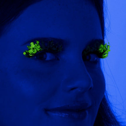 PXP Fake Lashes Glitter UV Emerald Barranquilla