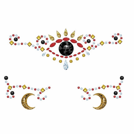 Bijoux pour autocollants de visage