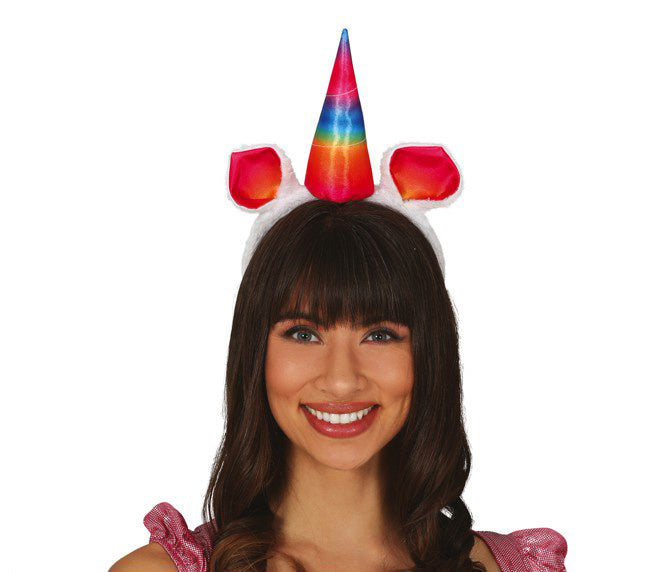 Bandeau de licorne multicolore