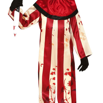 Clown Costume d'Halloween Enfant Rayé