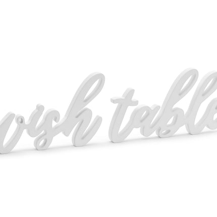 Décoration de table Wish Table White 40cm
