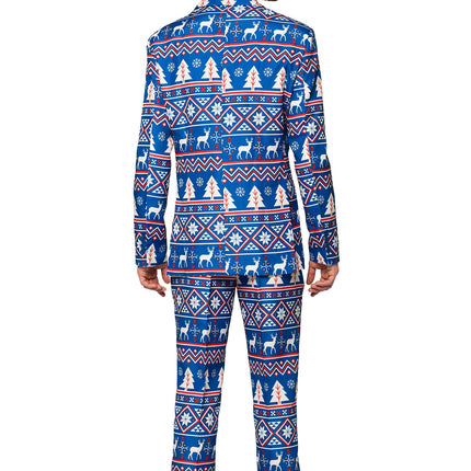 Costume bleu de Noël