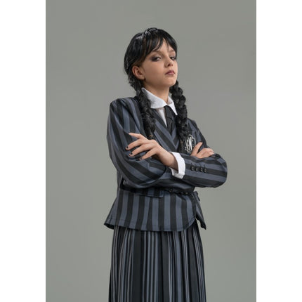 Costume mercredi Uniforme scolaire noir/gris enfant