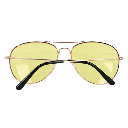 Lunettes Néon 80S Bleu Jaune