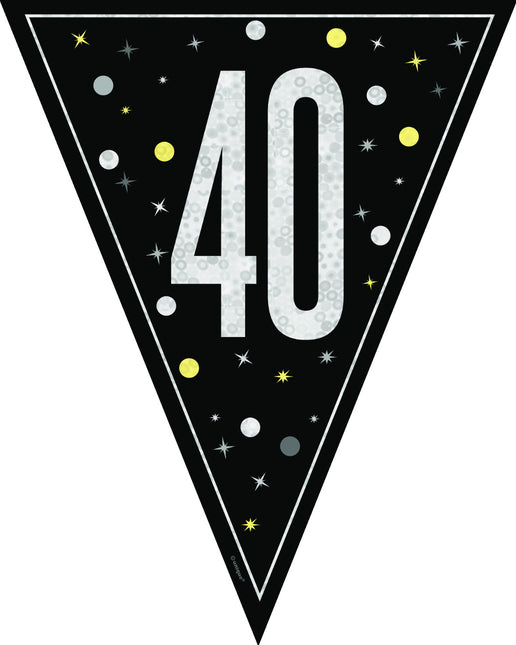 Drapeau des 40 ans 2.74m