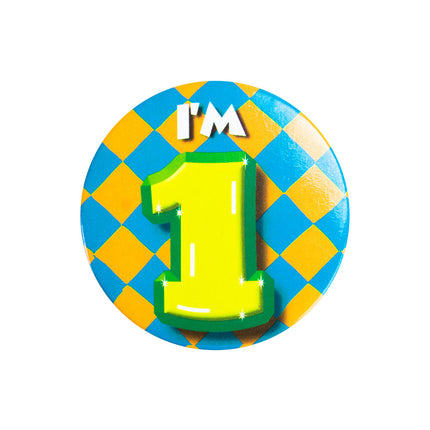 Je suis 1 bouton 1 an 5.5cm