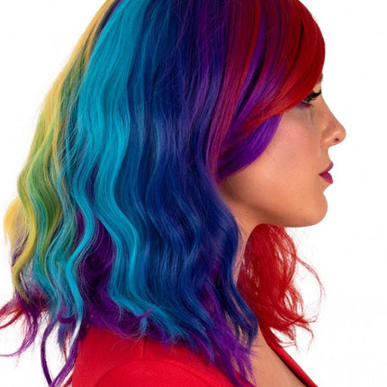 Perruque Alicia Half Long With Wave Full Colour