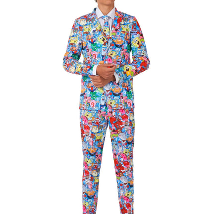 Bob l'éponge Frenzy Suit Boy Teen <tc>OppoSuits</tc>
