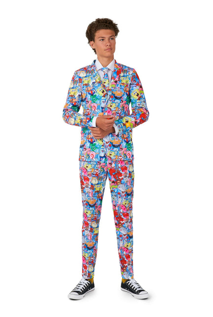 Bob l'éponge Frenzy Suit Boy Teen <tc>OppoSuits</tc>