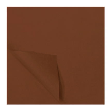 Papier de soie brun rouille 50x70cm 25pcs