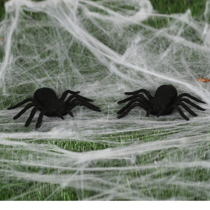 Set d'araignées d'Halloween 10cm 2 pièces