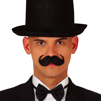 Moustache anglaise Noir