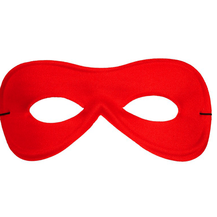Masque rouge Pierrot