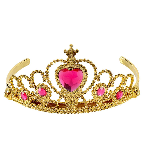 Diadème en or et en rose