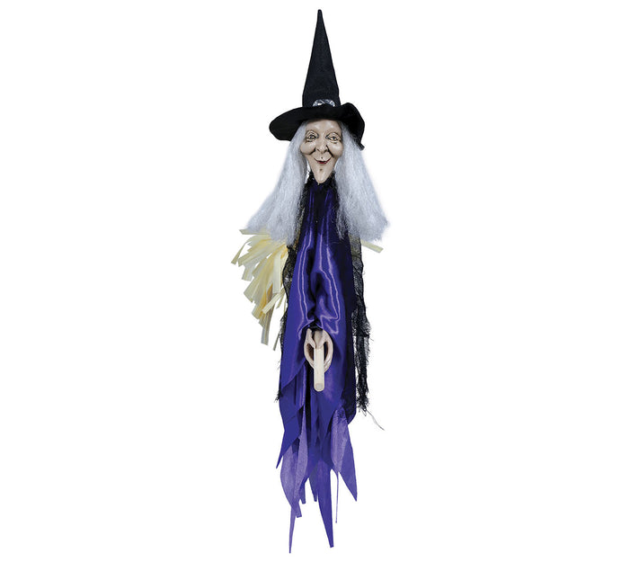 Décoration suspendue d'Halloween Sorcière 60cm