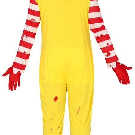 Costume d'Halloween Zombie Clown Hommes L