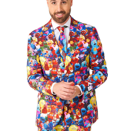 Costume de la rue Sésame Hommes <tc>OppoSuits</tc>